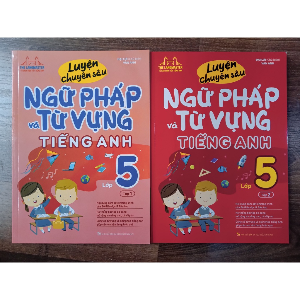 Sách - Luyện chuyên sâu ngữ pháp và từ vựng tiếng anh lớp 5 tập 2