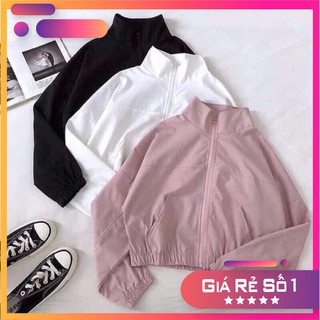 Áo khoác kaki nữ hình thật up ở cuối có cả 2 loại kaki và gió