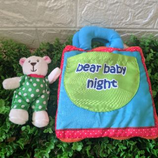 SÁCH VẢI BEAR BABY NIGHT