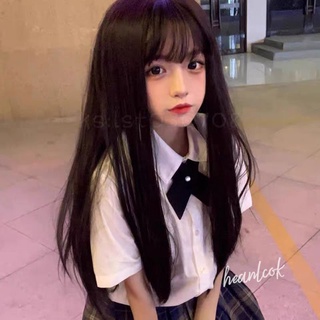 Wig cả đầu dài 60cm LƯỚI HOA + Tặng WIGCAP❤ (SẴN)