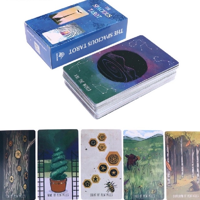 Bài Tarot The Spacious Tarot, tác giả Annie Ruygt, Carrie Mallon