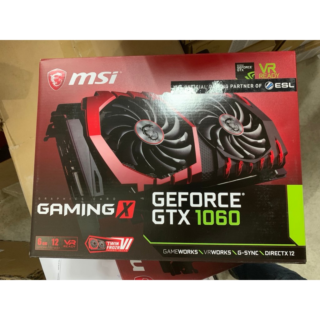 VGA card màn hình MSI GTX 1060 6G Gaming X