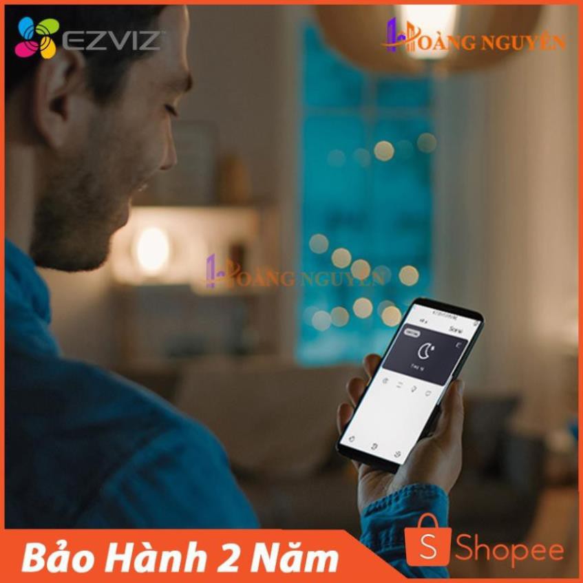 [HÀNG CHÍNH HÃNG] Bóng Đèn Led Wifi EZVIZ - Điều Khiển Bằng Giọng Nói, Điện Thoại, Chuyển Đổi Nhiệt Độ Màu Sắc