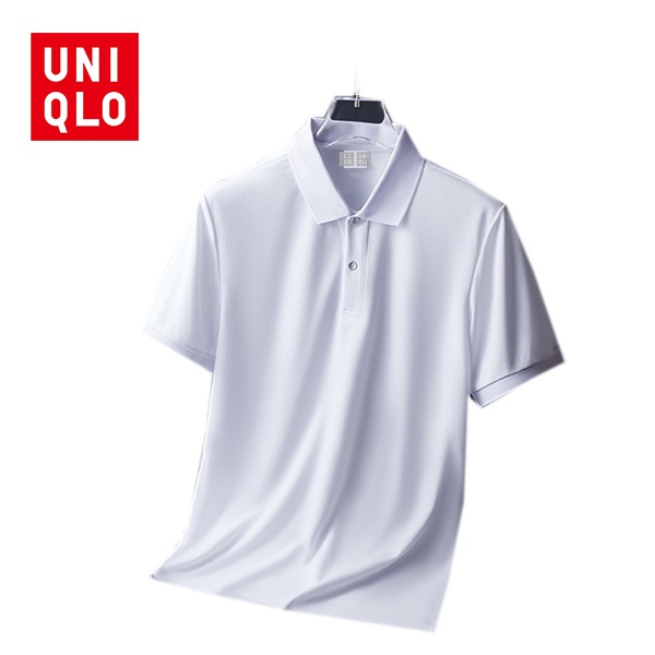 Uniqlo Áo polo Thể Thao Thoáng Khí Nhanh Khô Mềm Mại Cho Nam