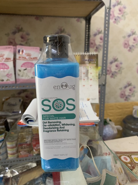 SỮA TẮM SOS DÀNH CHO CHÓ VÀ MÈO 530ML - HÀNG CHÍNH HÃNG