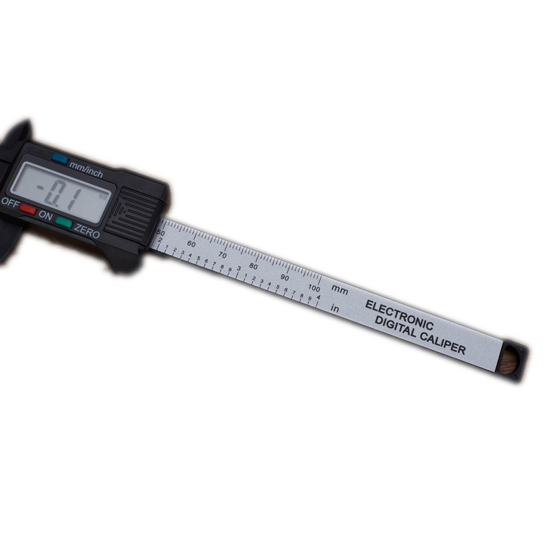 Thước đo điện tử kỹ thuật số vernier caliper màn hình LCD 100Mm mới nhất 2021