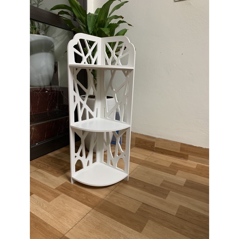 [ RẺ VÔ ĐỊCH] Kệ Góc hiện đại Kẻ Sọc 3 Tầng nhà tắm chống nước IG121