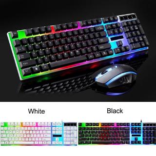 Bộ bàn phím và chuột không dây tích hợp đèn LED đẹp mắt