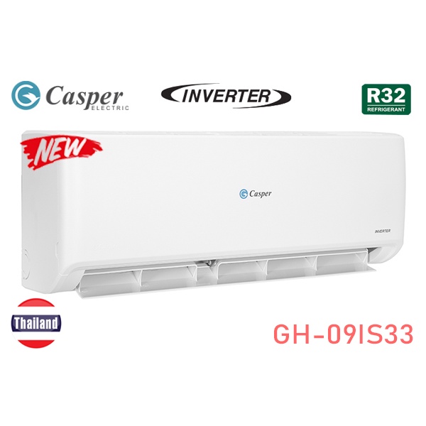 Điều hòa 2 chiều Casper Inverter 9000BTU GH-09IS33 - Mới 2022