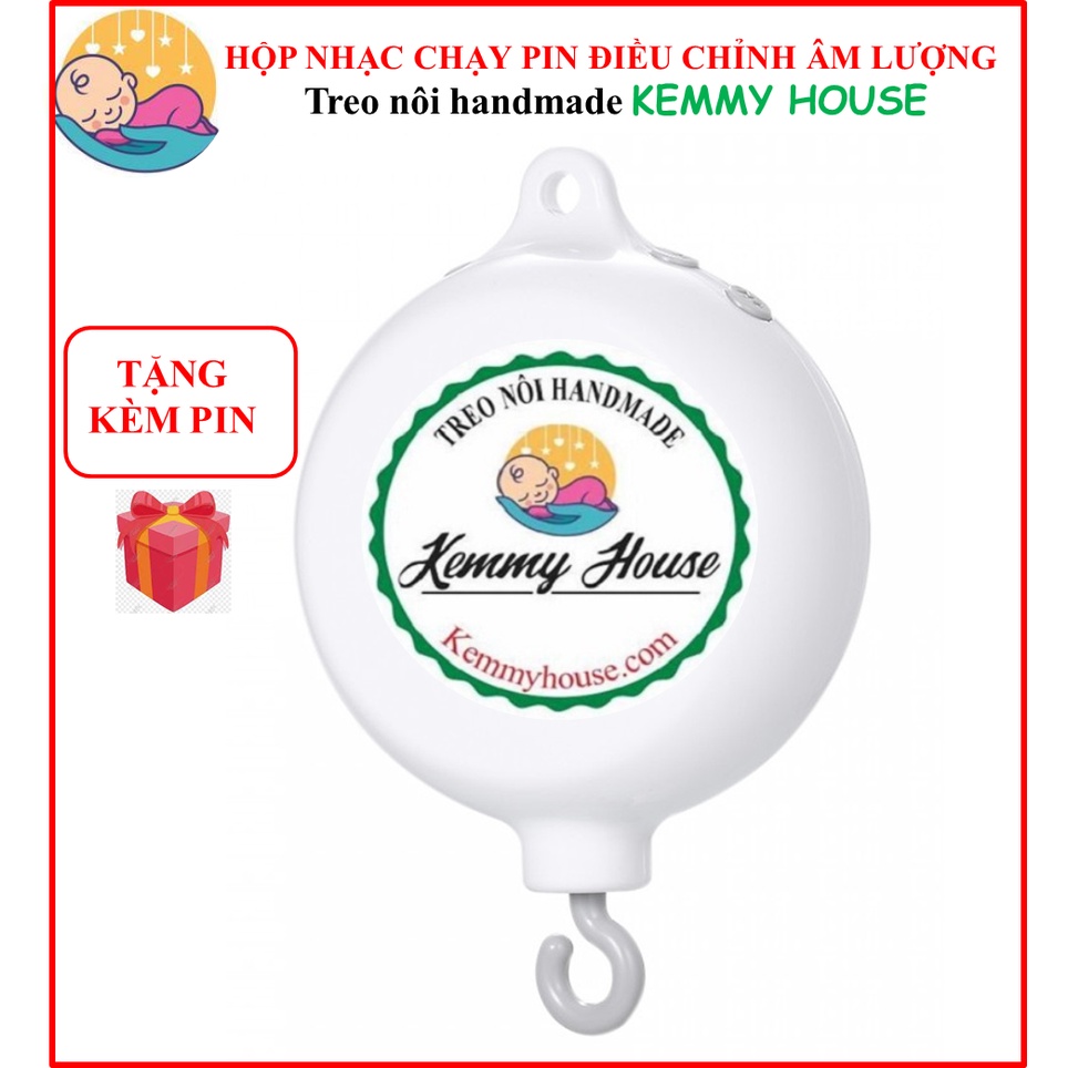 Hộp nhạc dùng pin tự động xoay