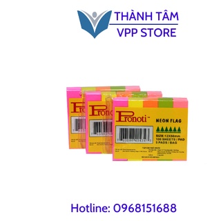 Combo 5 tập Giấy note ghi chú 5 màu pronoti