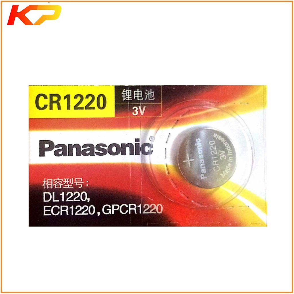 Pin CR1220 Panasonic 3V lithium