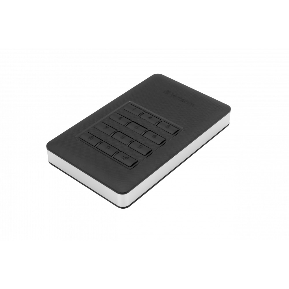 Ổ cứng di động Verbatim 2.5' USB 3.0 w/Keypad Access 2 TB (Đen)