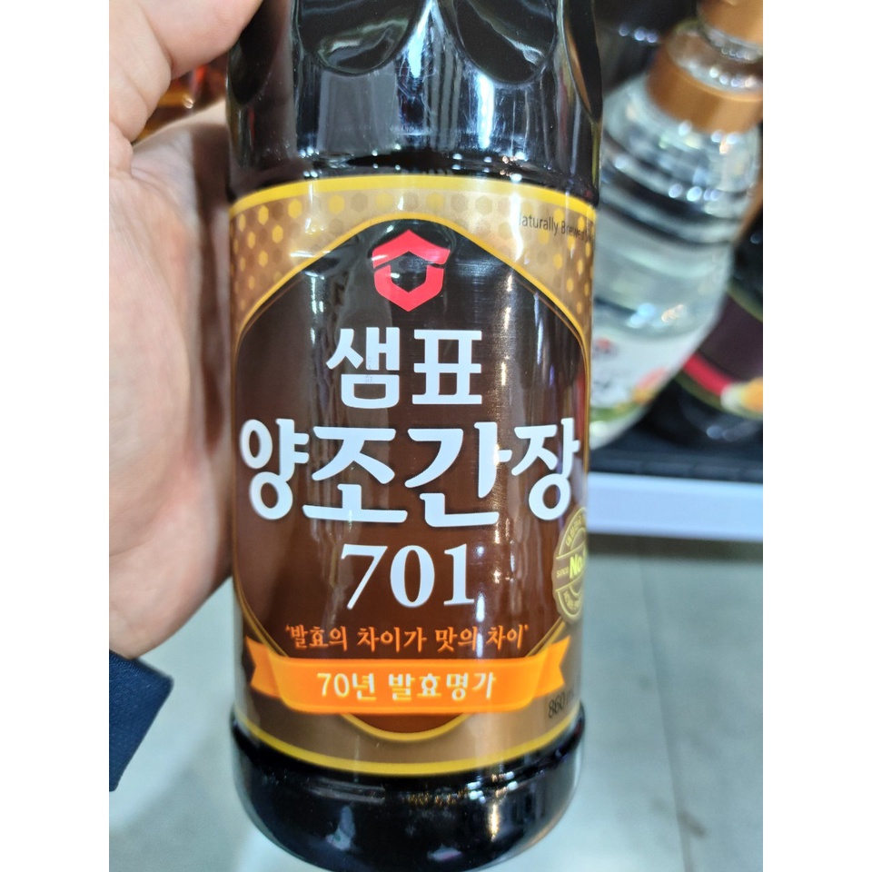 Xì dầu sempio 701 hàn quốc - 샘표 양조간장 701