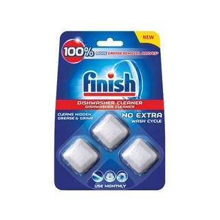 Viên vệ sinh máy rửa bát Finish vỉ 3 viên - Chính hãng