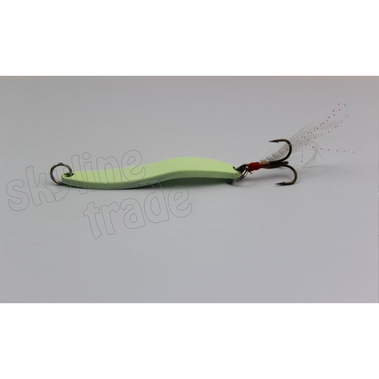 Mồi Câu Cá Giả Bằng Kim Loại Cứng Kèm Móc Lông Vũ Trọng Lượng 5 / 7 / 10 / 13g