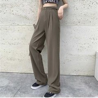 Quần tây nữ màu nâu