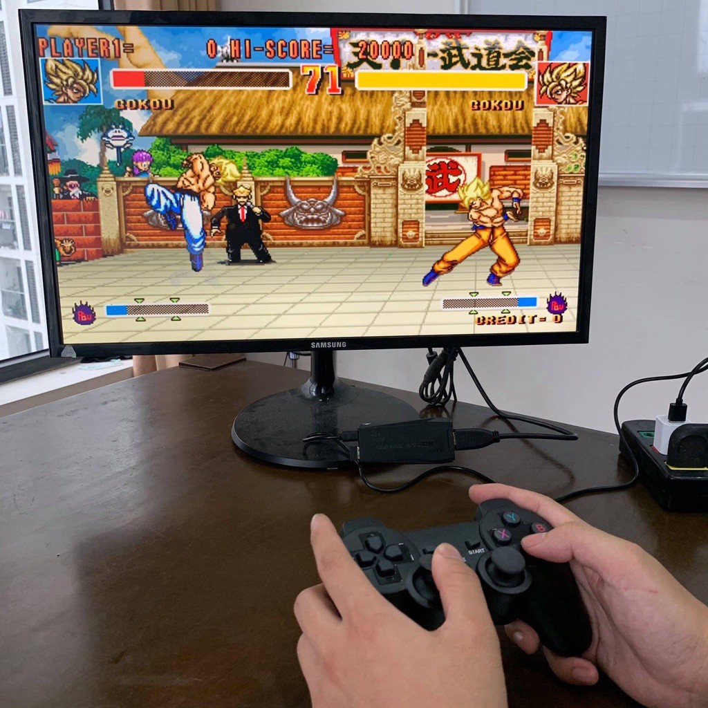 Máy chơi game cầm tay - 10000 trò chơi - ps1 - 4 nút HDMI  - Tặng thẻ 64GB - PS1/Nitendo switch/FC Compact/FC BH 24T