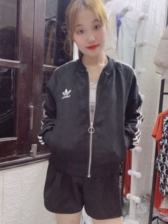 Áo bomber da lộn