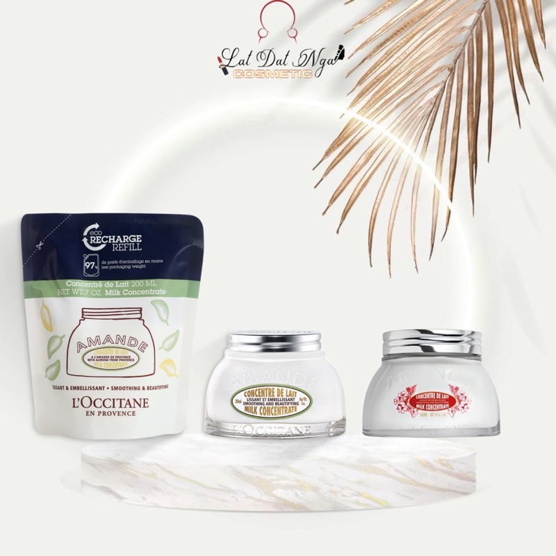 KEM DƯỠNG HẠNH NHÂN Loccitane - Milk Concentrate Firming and Smoothing LOCCITANE