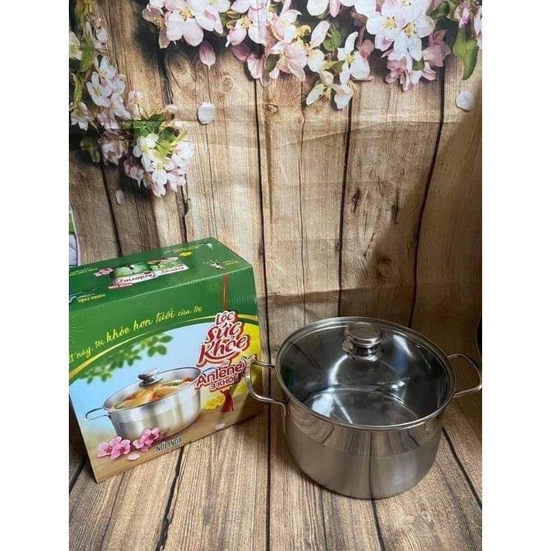 Nồi inox 430 - 24cm quà từ Anlene..