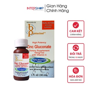 Kẽm Hữu Cơ Cho Bé Bprotected Zinc Gluconate - Cải Thiện Biếng Ăn & Tăng Sức Đề Kháng Cho Trẻ