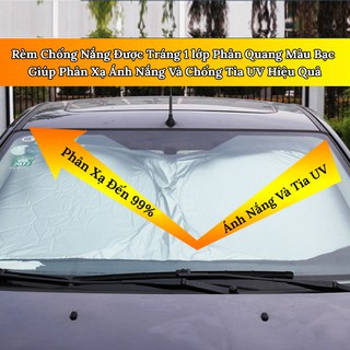 Rèm Che Nắng Ô Tô - Bộ 6 Tấm VERSION 2