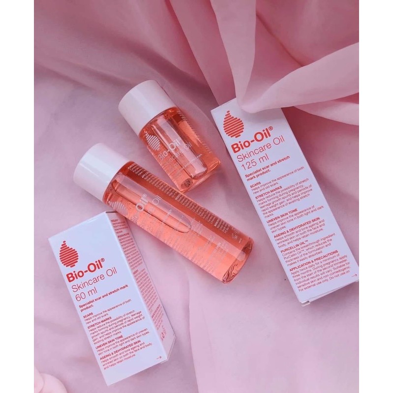 [Sản Phẩm Nhập Khẩu Chính Hãng] Dầu Bio Oil Chống Dạn Da, Mờ Sẹo Cho Mẹ Sau Sinh, Phụ Nữ Mang Thai 60ml, 125ml