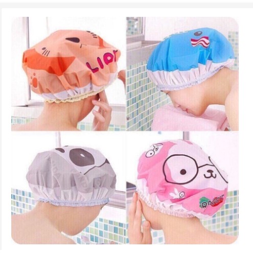 MŨ CHỤP GỘI ĐẦU KHI TẮM CHO NGƯỜI LỚN