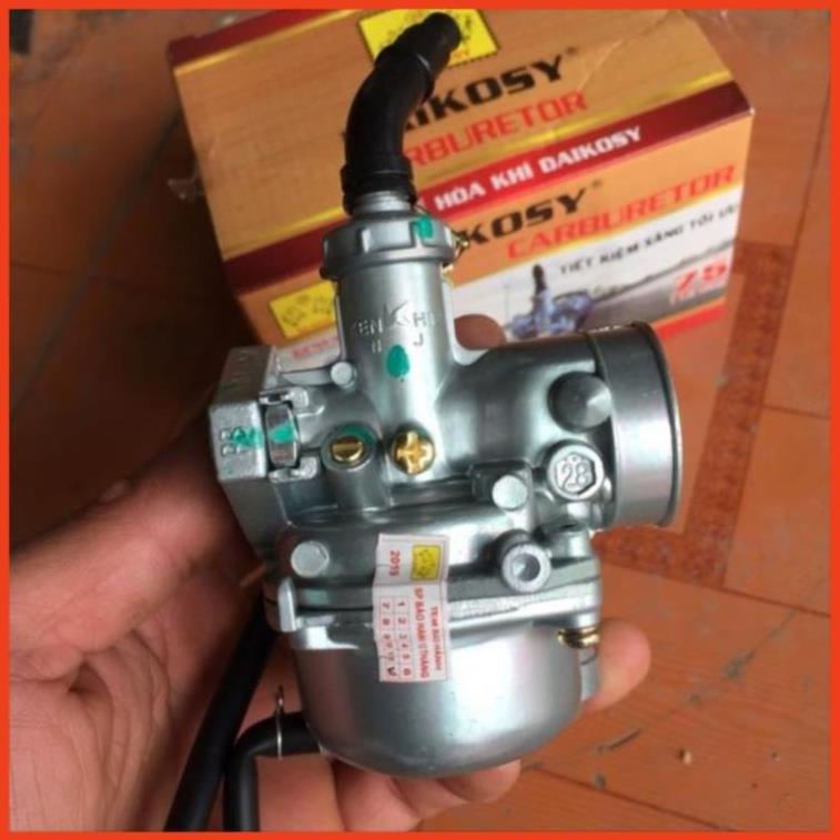 Chế hoà khí dream, wave 75km/1 lít xăng