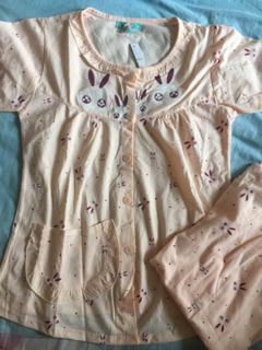Bộ Cotton Dài Sau Sinh