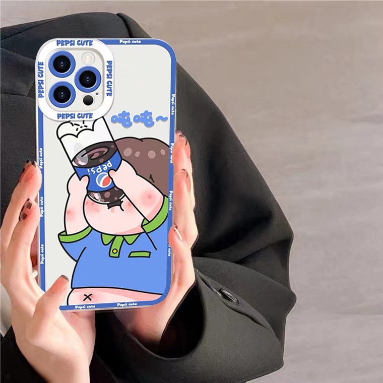 Ốp Điện Thoại Silicon Mềm Trong Suốt In Hình Dễ Thương Cho iPhone 13 12 11 Pro Max SE 2020 X XR XS Max 8 7 ip 6S 6 Plus