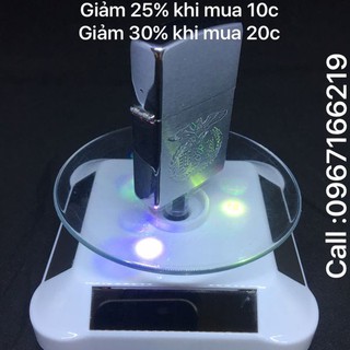 đế xoay sản phẩm có đèn led