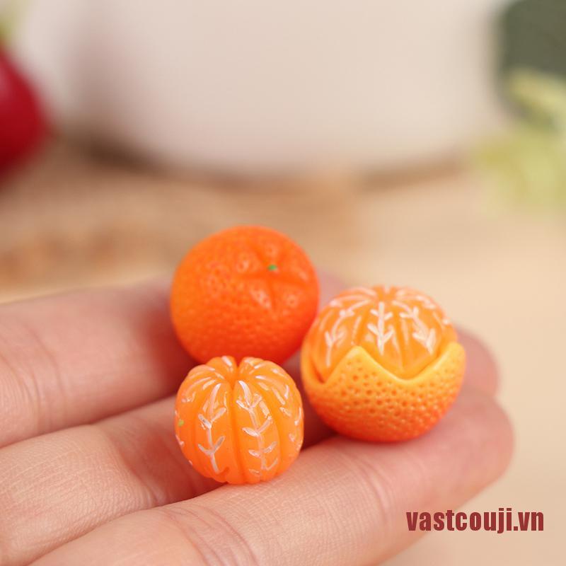 Quả Cam Mini Tỉ Lệ 1: 6 / 1: 12 Trang Trí Nhà Búp Bê