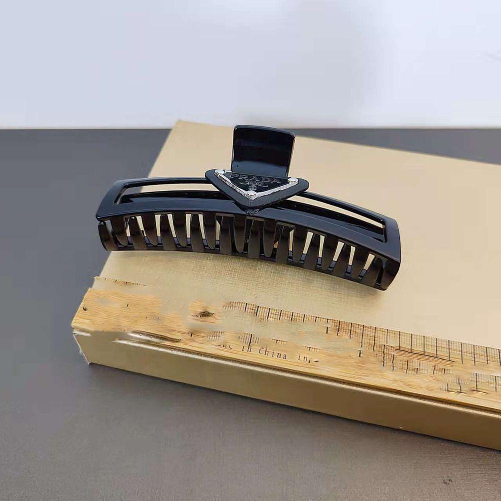 Kẹp Tóc Móng Vuốt Hình Học Cá Mập Tam Giác Kiểu Pháp Cổ Điển VANES1 Cho Nữ