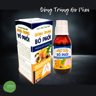 Đông trùng bổ phổi haucovi giúp bổ phổi, nhuận phế, giảm ho