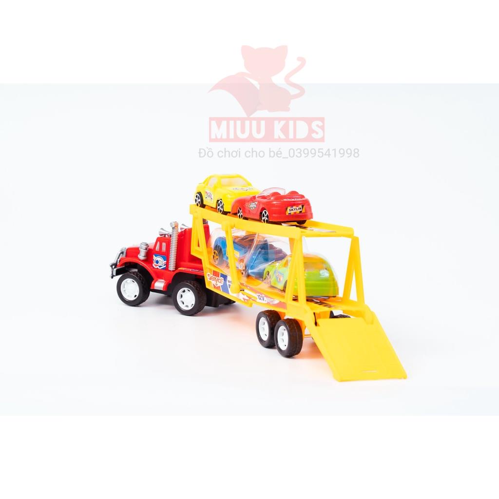 Xe Container Chở 4 Ô Tô Nhỏ Chính Hãng An Toàn Cho Bé
