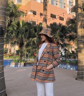 Mũ bucket cao cấp vàng