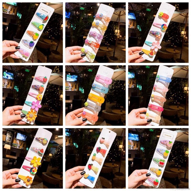 Bộ kẹp tóc dễ thương cho bé gái