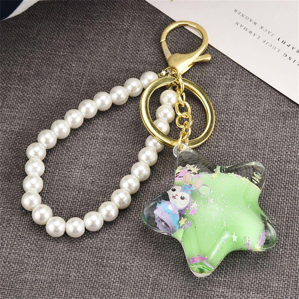 LANFY Stellalou Móc Chìa Khóa Trang Trí Nội Thất Hình Thỏ Chuyển Động Đặc Biệt Dành Cho Bạn Nữ