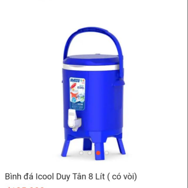 Thanh lý bình đá icool 8 lít chính hãng Duy Tân