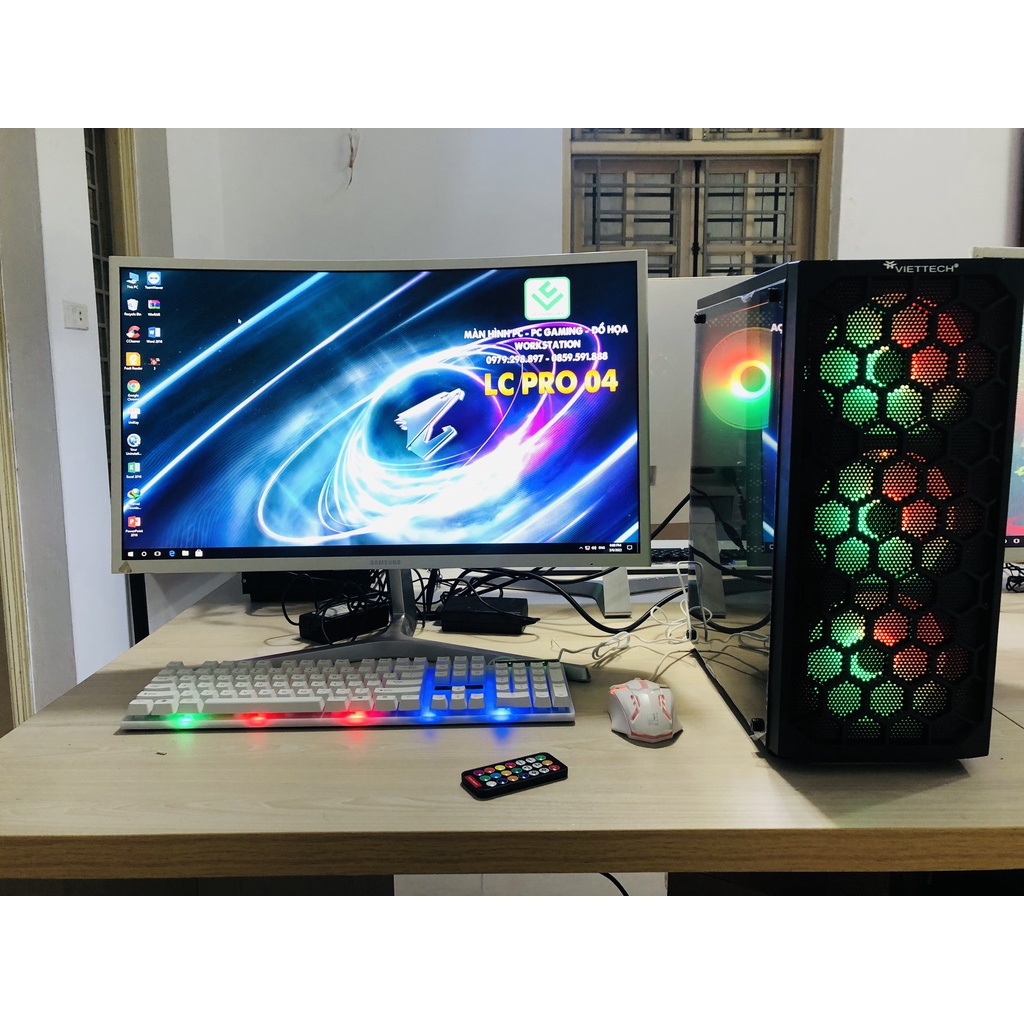 BỘ MÁY TÍNH ĐỂ BÀN CHƠI GAME LOL,FIFA ,PUBG GIÁ RẺ