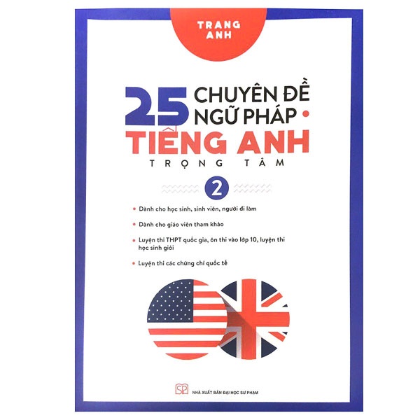 Sách - Combo 25 Chuyên Đề Ngữ Pháp Tiếng Anh Trọng Tâm (Tập 1) + tập 2+ 130 bài ngữ pháp tiếng Anh