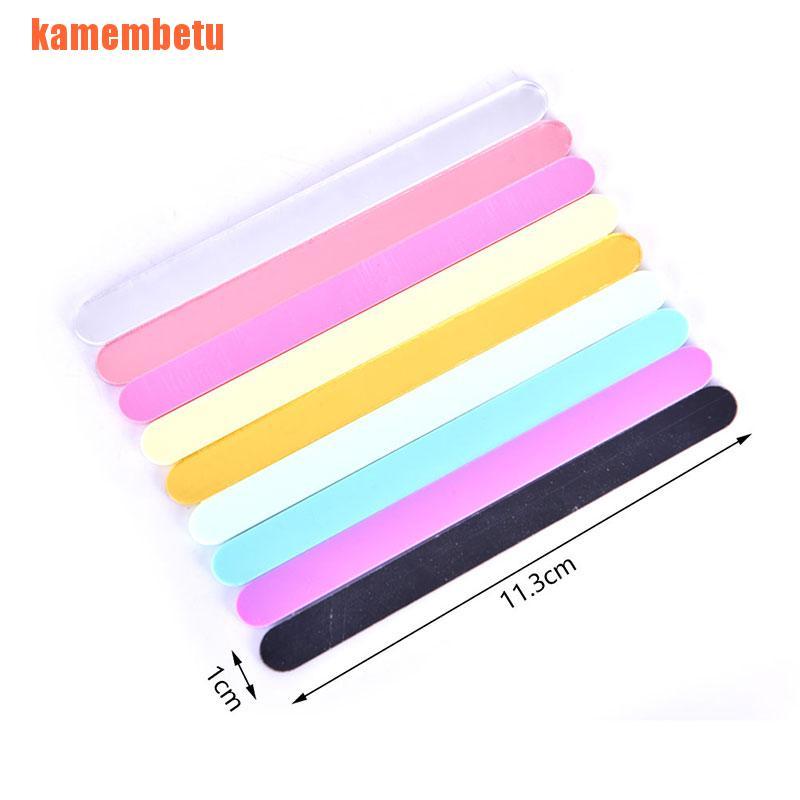 CR (Hàng Mới Về) Set 10 Que Kem Làm Kem Diy Bằng Acrylic Dành Cho Bé