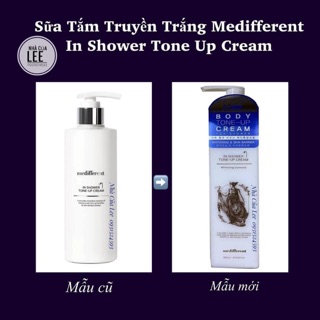 Sữa Tắm Trắng Medifferent In Shower Tone-Up Cream