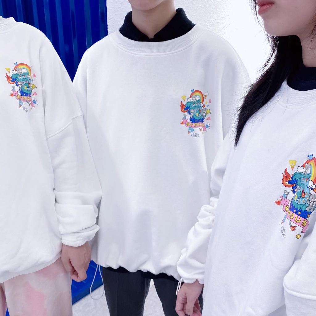 Áo Sweater Armous Teddy Anni Tay Dài