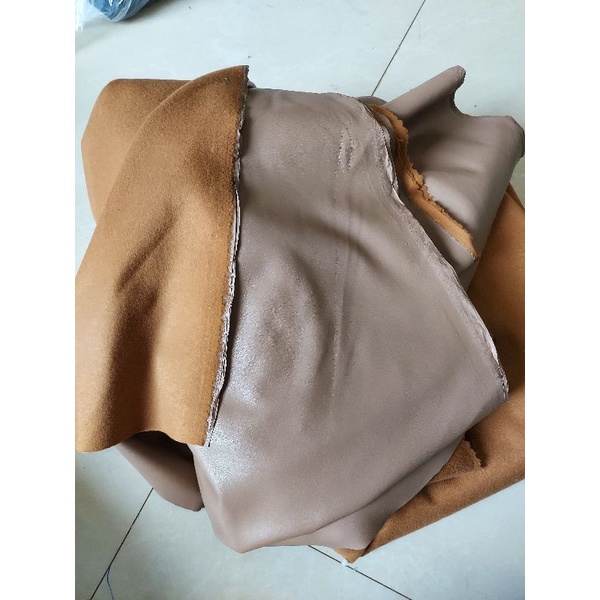 Vải da xuất dư may áo khoác, túi xách, ví, chân váy