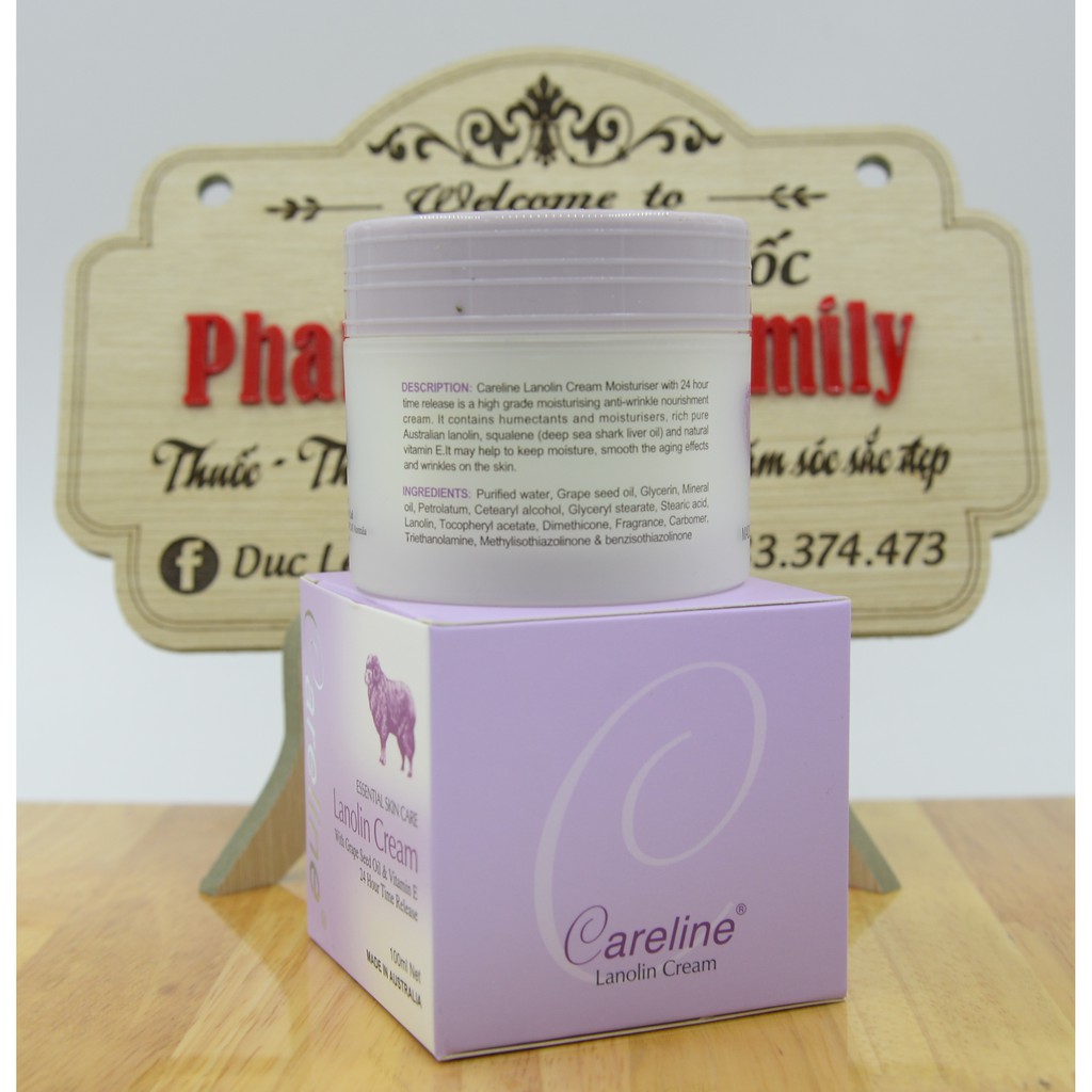 [ÚC] Kem Nhau Thai Cừu Careline Placenta Cream -100ml