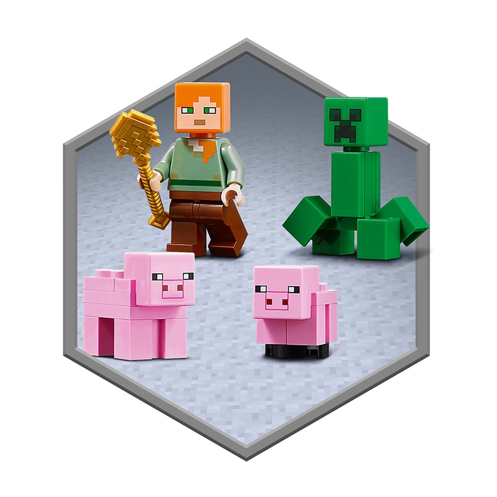 LEGO Minecraft Ngôi Nhà Heo 21170
