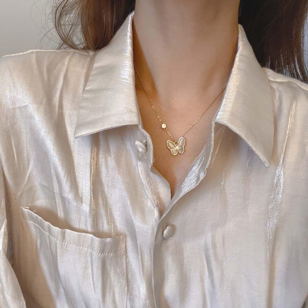 MXGOODS Vòng cổ Vỏ Sò Trắng Phong Cách Hàn Quốc Cổ Điển